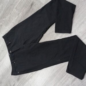 Fashion Nova Black  Classic Straight-Leg